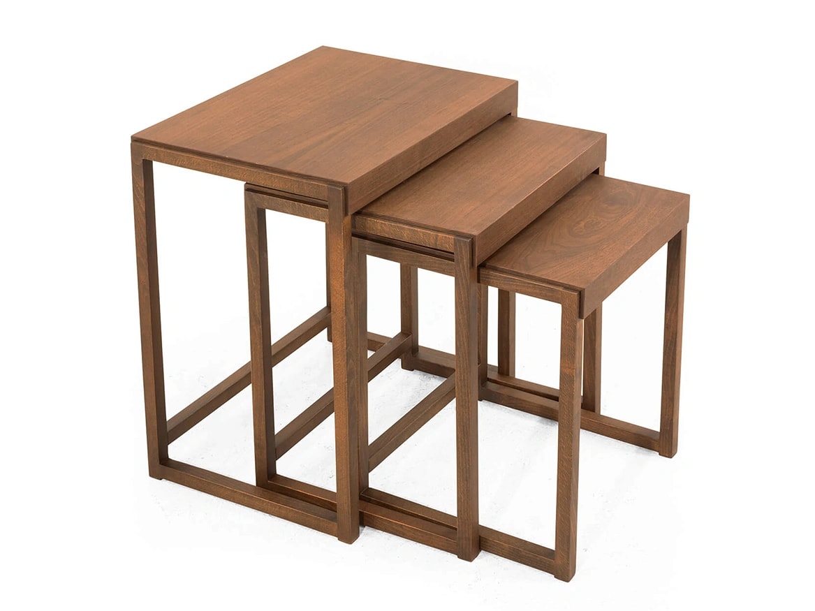 Table d'appoint gigogne Lipa 3 pièces