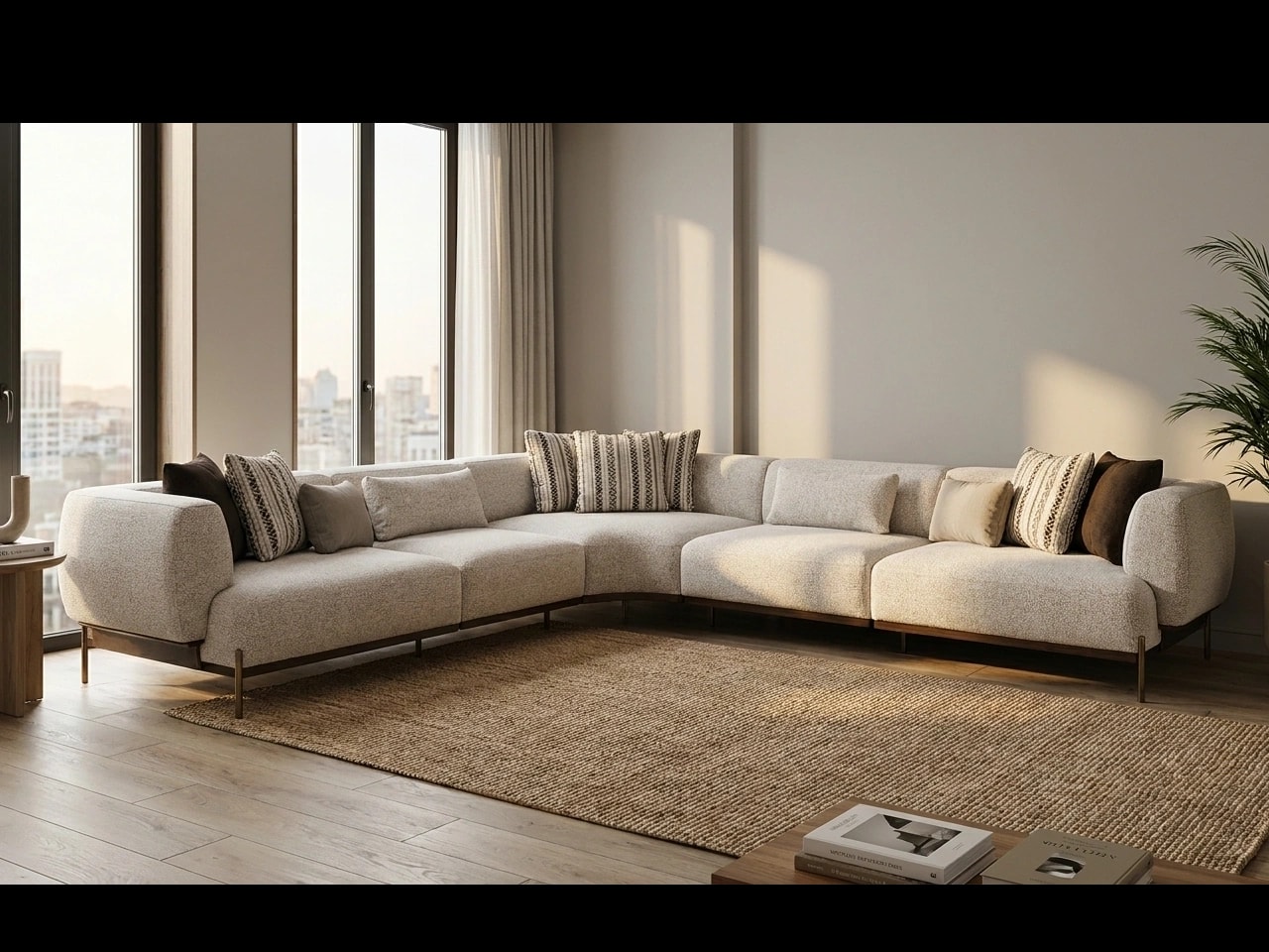 Nikola Corner Sofa (310x330cm)