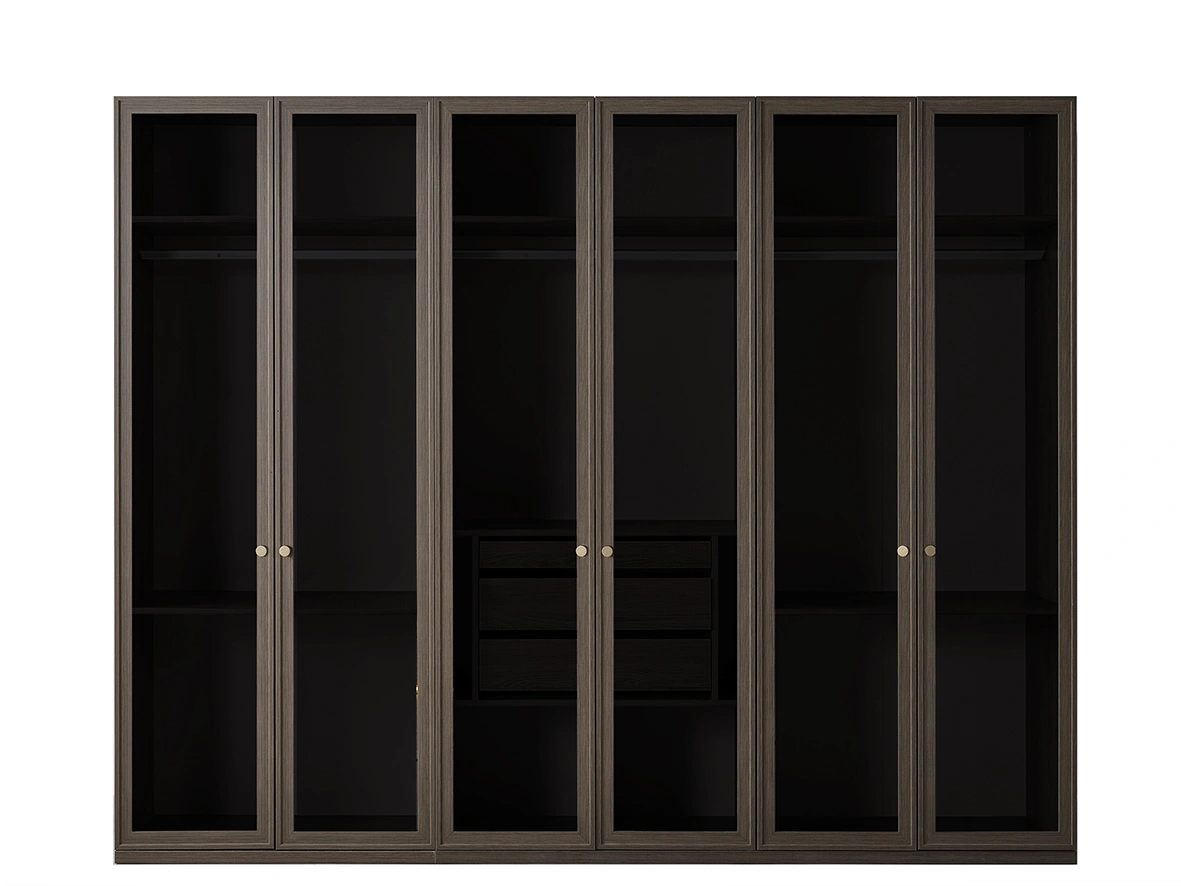 Monaco 6-türiger Kleiderschrank