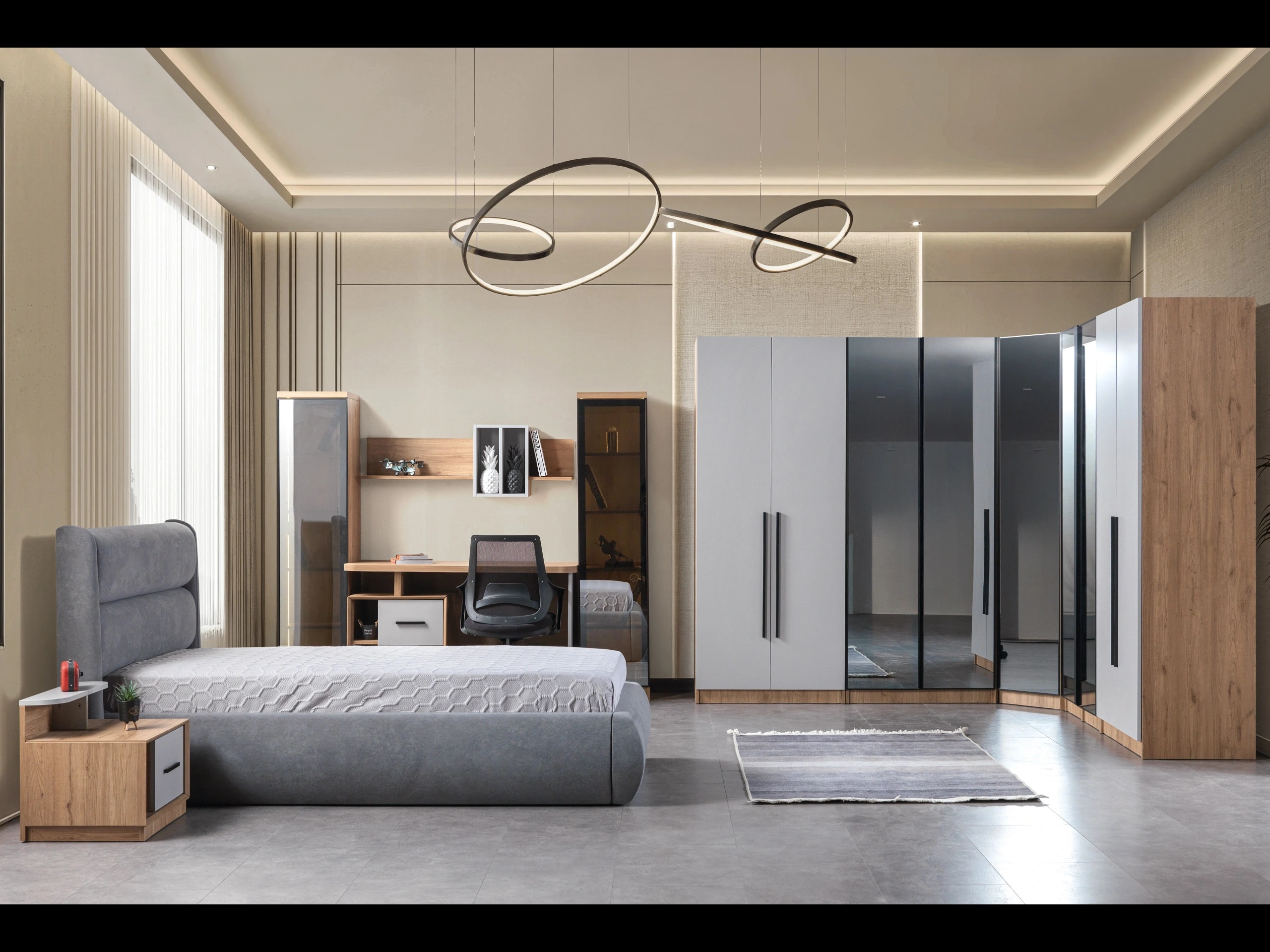 Ensemble de Chambre d'Adolescent Smart