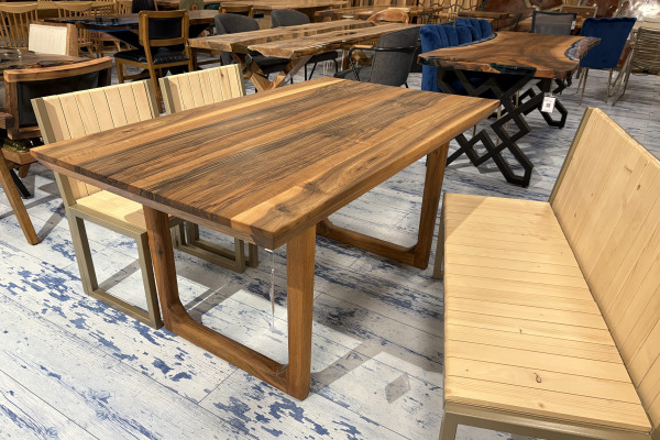 Rona Ceviz Epoksi Masa(150*90)