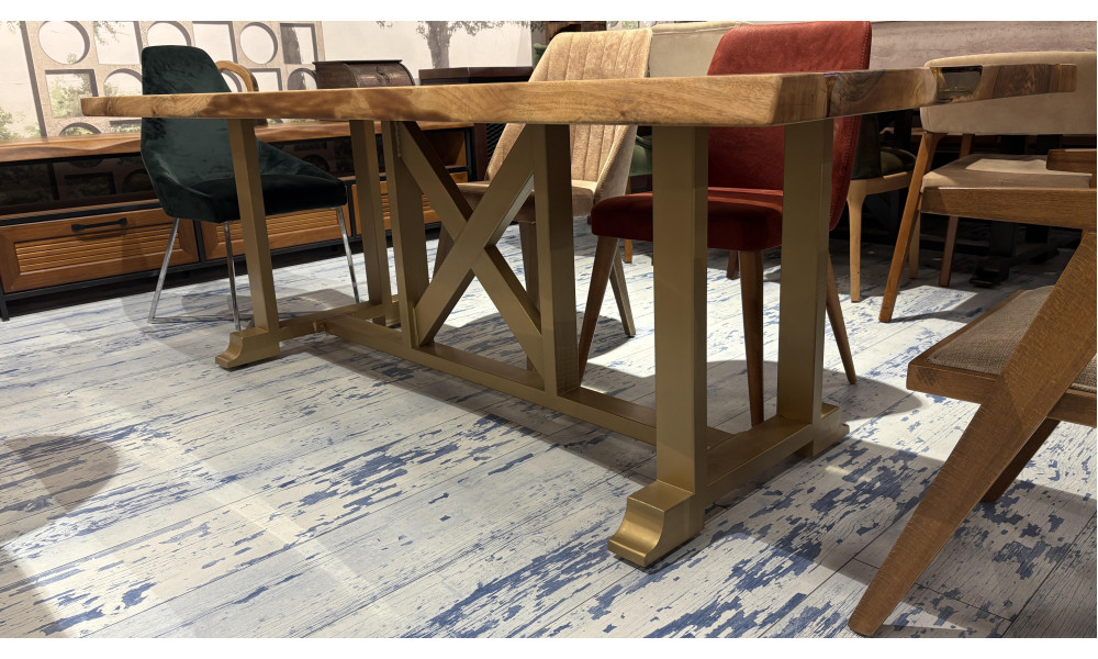 Lara Table En Époxy Noyer (220*100)