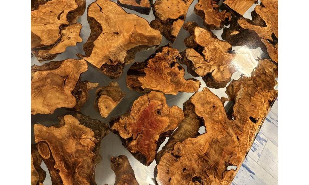 Noyan Zeytin Epoksi Masa(200*100) - Sidart Home - Online Mobilya Mağazası