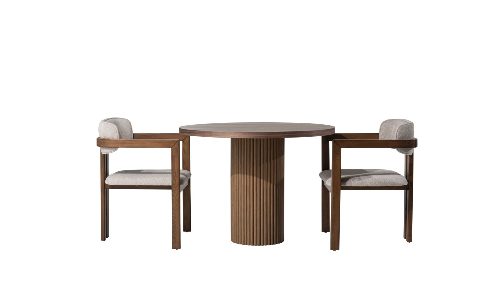 Dante Ceviz  Yemek Masası Takımı - Sidart Home - Online Mobilya Mağazası