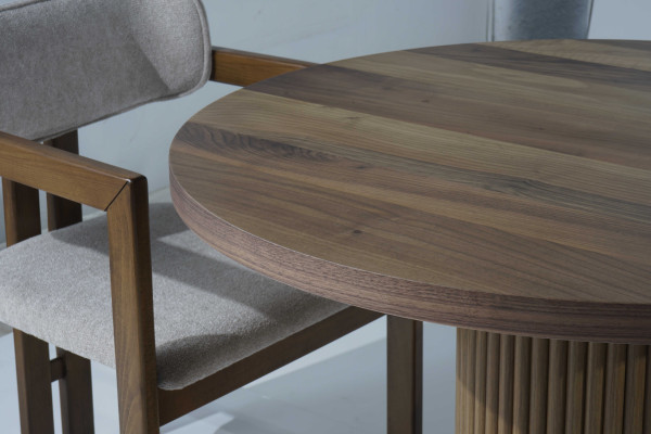 Dante Ceviz  Yemek Masası Takımı