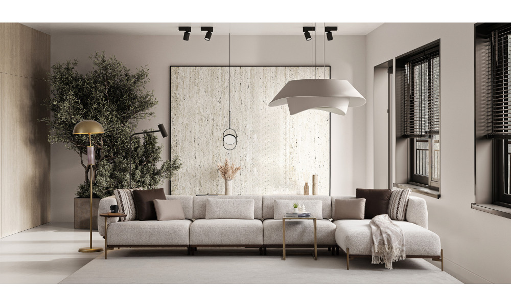 Nikola Corner Sofa(330*420*195cm) - Sidart Home -  Online Furniture Store Nikola Corner Sofa(330*420*195cm) - Sidart Home - Online Furniture Store