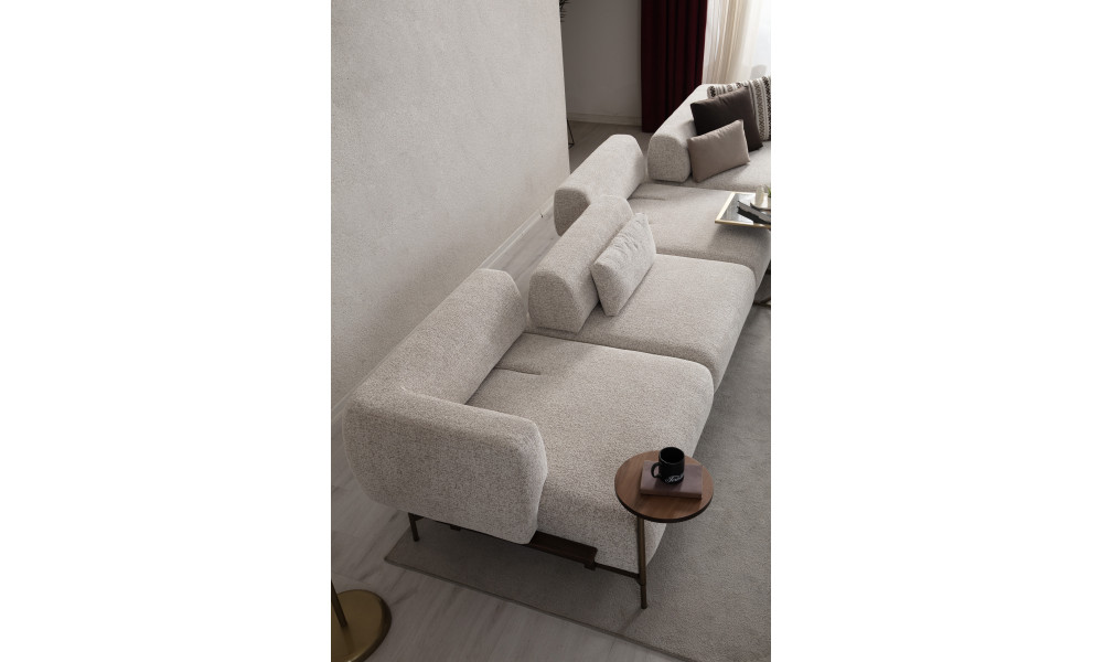 Nikola Corner Sofa(330*420*195cm) - Sidart Home -  Online Furniture Store Nikola Corner Sofa(330*420*195cm) - Sidart Home - Online Furniture Store