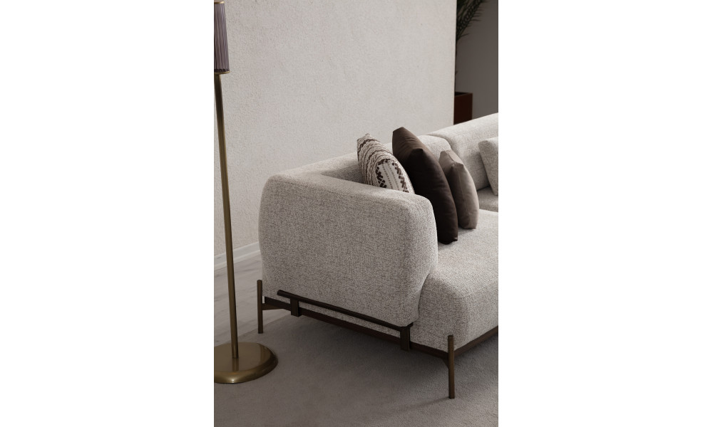Nikola Corner Sofa(330*420*195cm) - Sidart Home -  Online Furniture Store Nikola Corner Sofa(330*420*195cm) - Sidart Home - Online Furniture Store