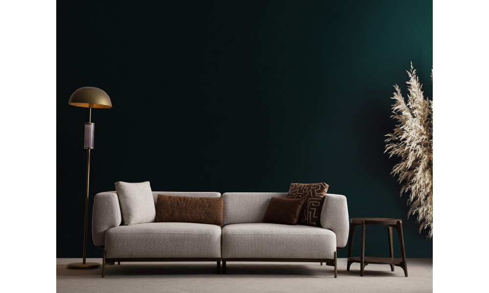 Nikola Three Seater Sofa - Sidart Home -  Online Furniture Store Nikola Three Seater Sofa - Sidart Home - Online Furniture Store