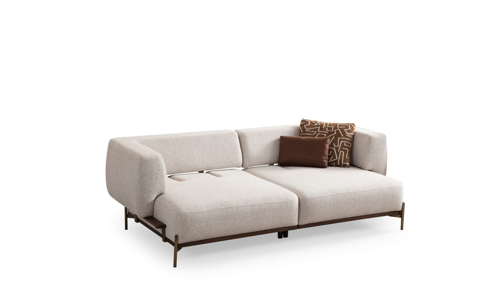 Nikola Three Seater Sofa - Sidart Home -  Online Furniture Store Nikola Three Seater Sofa - Sidart Home - Online Furniture Store