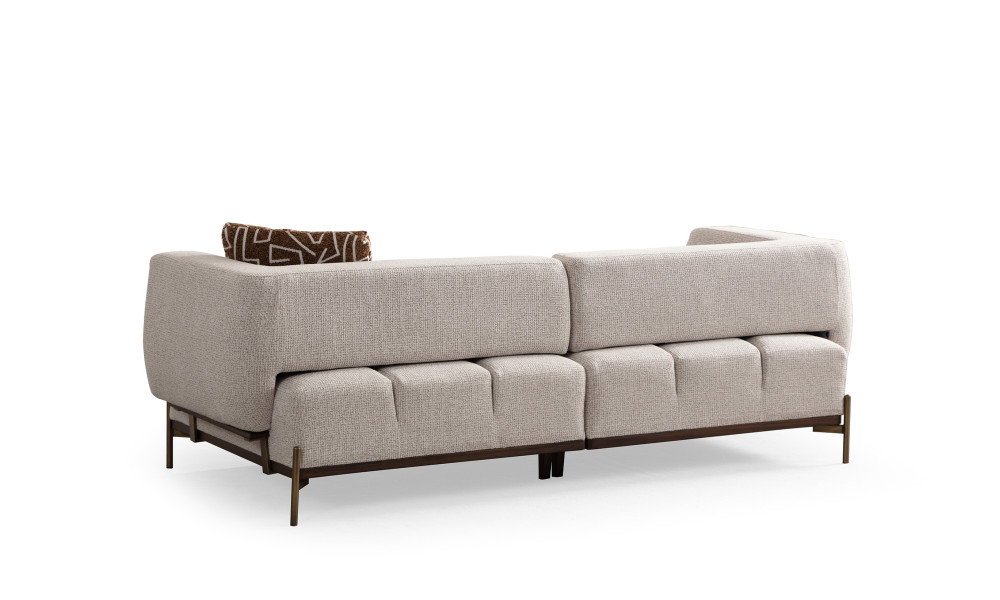 Nikola Three Seater Sofa - Sidart Home -  Online Furniture Store Nikola Three Seater Sofa - Sidart Home - Online Furniture Store