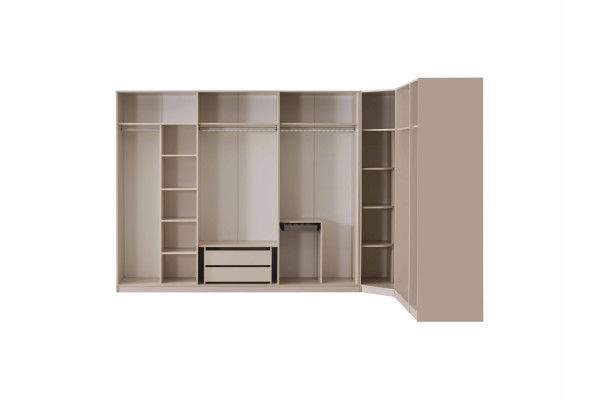 Asol Corner Wardrobe(2+2+2+1+2+1)  Asol Corner Wardrobe(2+2+2+1+2+1)