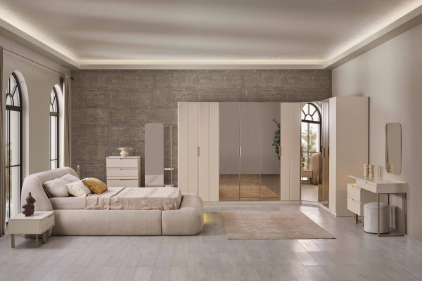 Asol Bedroom Set With Corner Wardrobe  Asol Bedroom Set With Corner Wardrobe