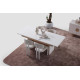 Lisa Dinner Table - Sidart Home - Online Furniture Store