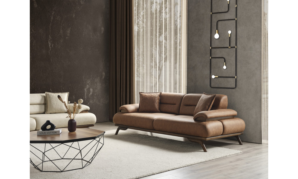 Pablo Three Seater Sofa - Sidart Home -  Online Furniture Store Pablo Three Seater Sofa - Sidart Home - Online Furniture Store