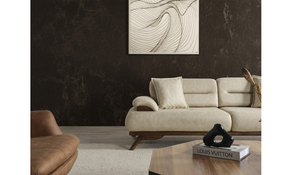 Pablo Three Seater Sofa - Sidart Home -  Online Furniture Store Pablo Three Seater Sofa - Sidart Home - Online Furniture Store