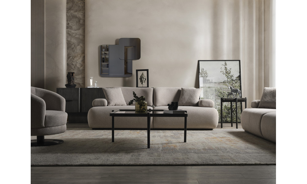 Puffy Üçlü Koltuk - Sidart Home - Online Mobilya Mağazası