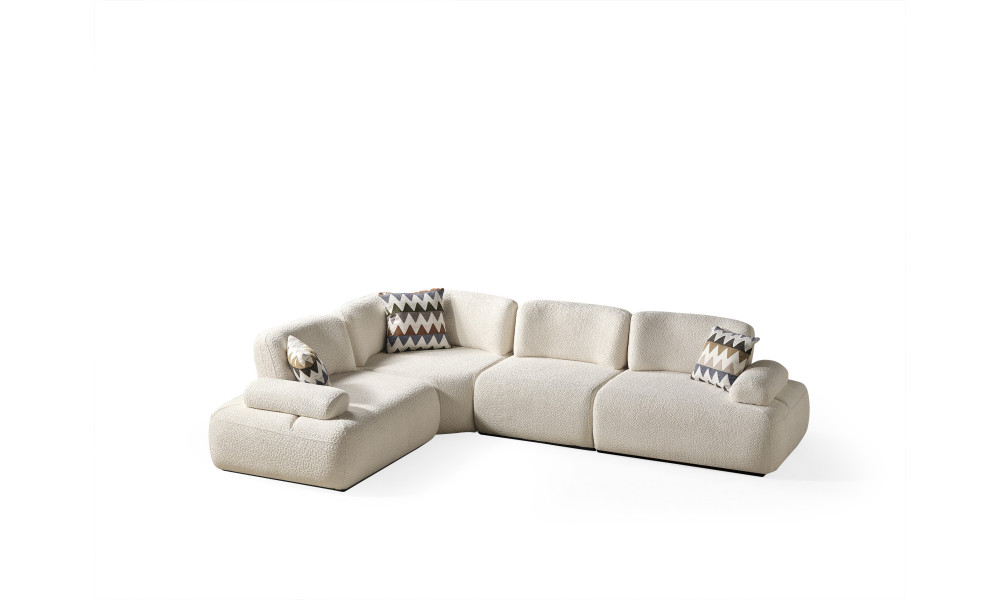 Puffy Köşe Koltuk(245x330) - Sidart Home - Online Mobilya Mağazası