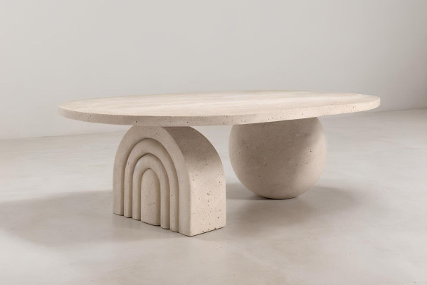 Butik Traverten Orta Sehpa Butik Traverten Orta Sehpa