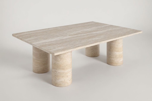 Babil Traverten Orta Sehpa Babil Traverten Orta Sehpa