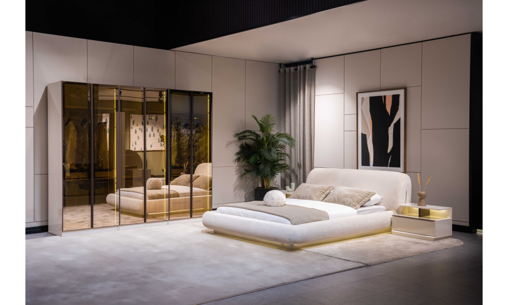 Latte Bedroom Set - Sidart Home - Online Furniture Store