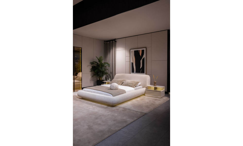 Latte Bedstead - Sidart Home - Online Furniture Store