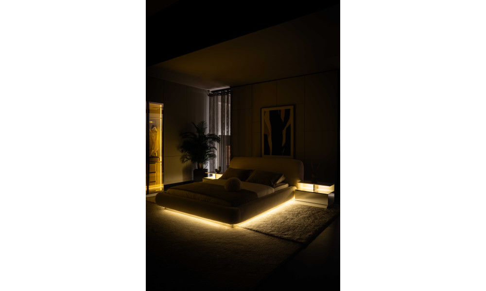 Latte Bedstead - Sidart Home - Online Furniture Store