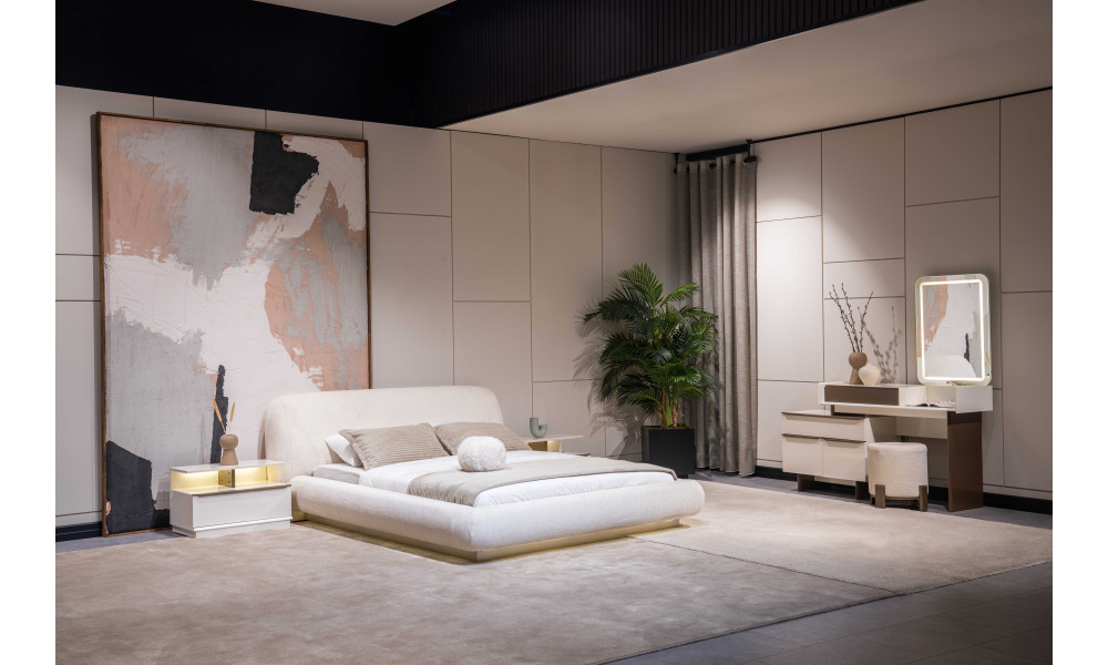 Latte Bedroom Set - Sidart Home - Online Furniture Store