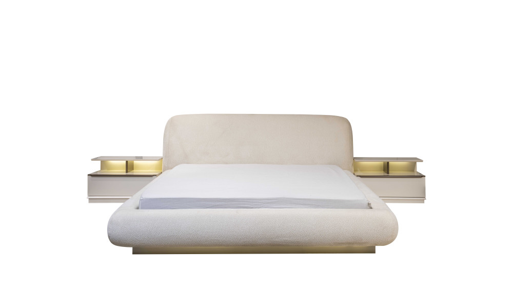 Latte Bedstead - Sidart Home - Online Furniture Store