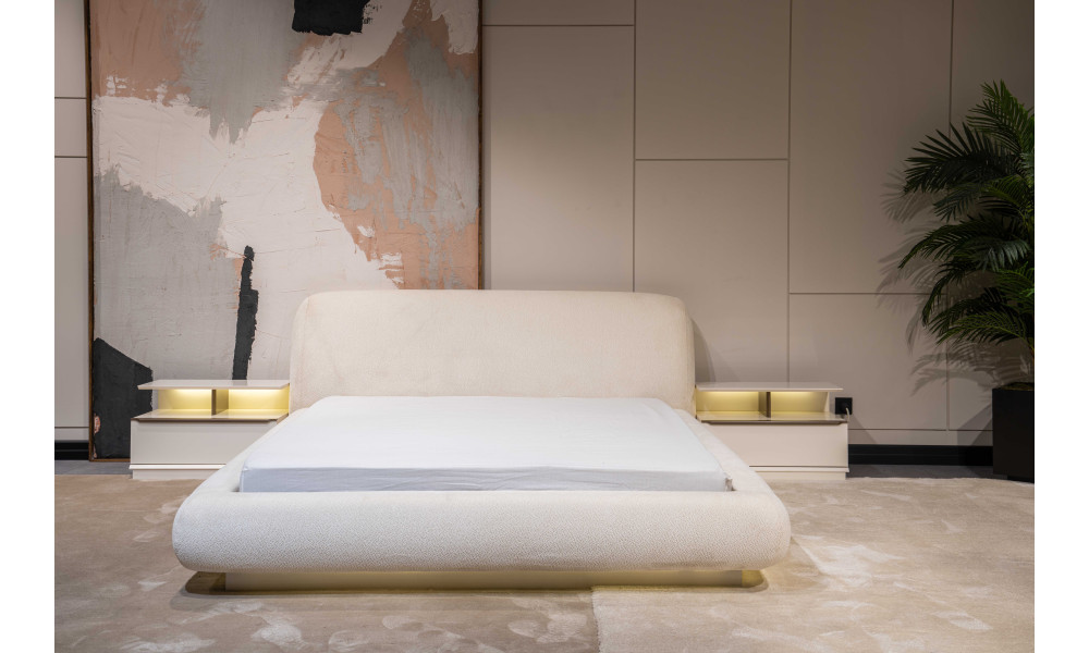 Latte Bedstead - Sidart Home - Online Furniture Store