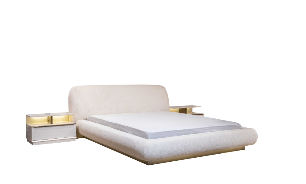 Latte Bedstead - Sidart Home - Online Furniture Store