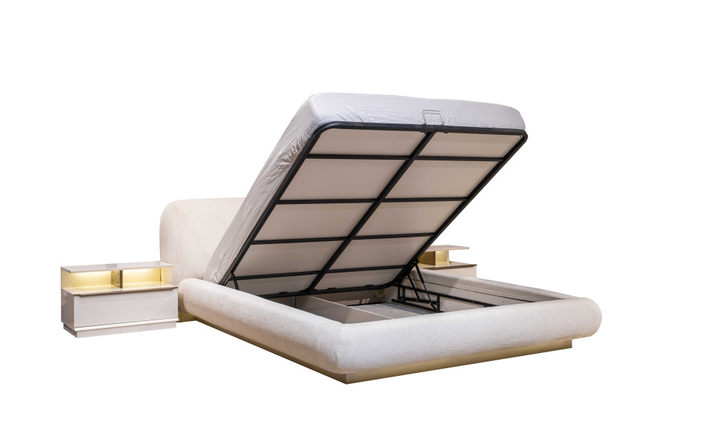 Latte Bedstead - Sidart Home - Online Furniture Store