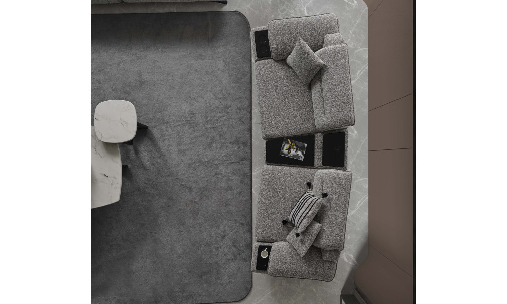 Ashley Üçlü Sehpalı Koltuk - Sidart Home - Online Mobilya Mağazası