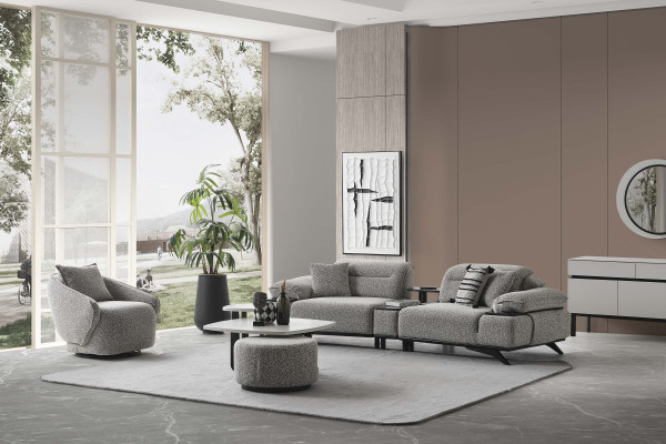 Ashley Üçlü Sehpalı Koltuk