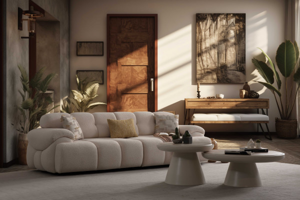 Hestia Yatak Mekanizmalı Üçlü Koltuk